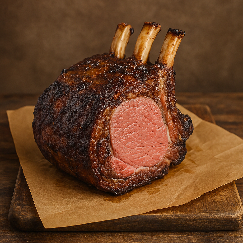 Standing Rib Roast - 3 Bone (Frenched, Approx. 5.75-6.25 lb)