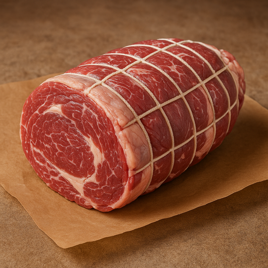 Delmonico Roast - Netted Chuck Eye (Approx. 3.0-3.5 lb)